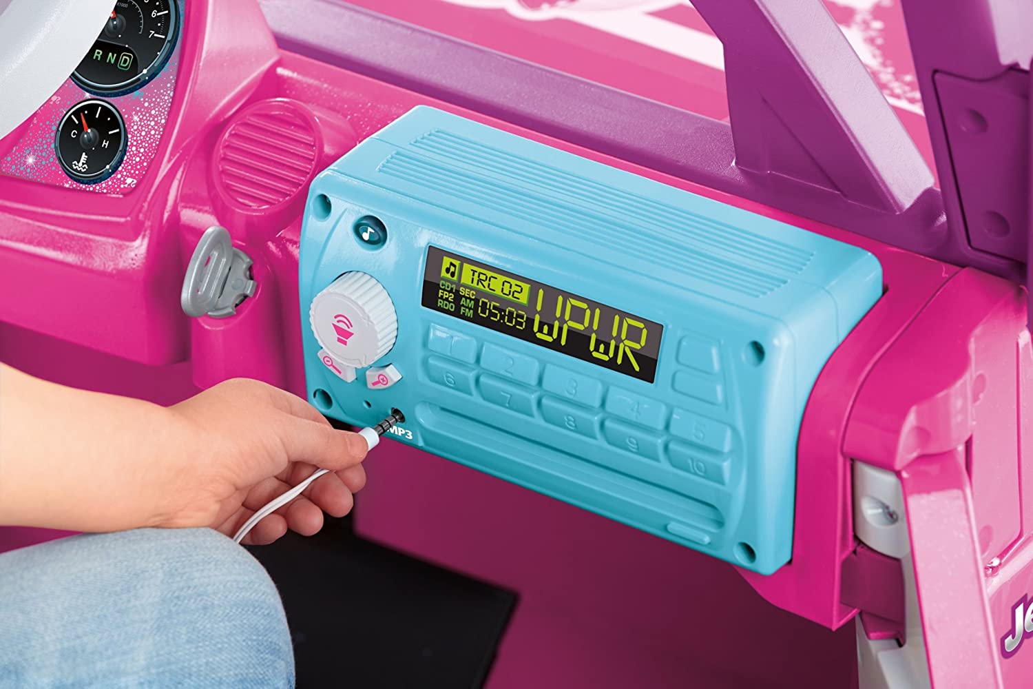 barbie 4 wheeler battery