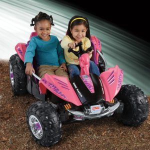Power Wheels Dune Racer Pink With Girls 